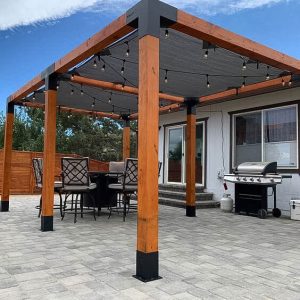 Pergola-bois