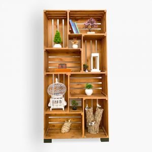 bibliothèque-en-bois